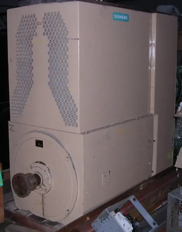 SIEMENS 600HP 1800RPM 3PH 4160V TEAA Reconditioned